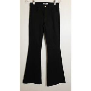 O-2 Denim Jeans Black Flare Bell Bottom Women's Size 28 Waist NWT 33 Inseam